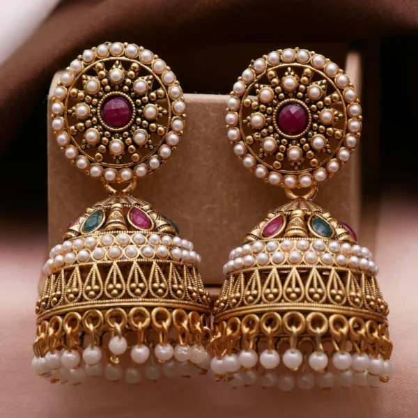 sakhi jhumkas